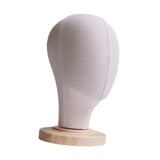 Maxbell Maxbell Mannequin Head Model Portable Hair Mannequin for Shopping Mall Hat Headdress Non Insertable Pins