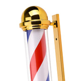 Maxbell Barber Pole LED Light Hairdressing Rotating LED Sign for Barber Shop Outdoor