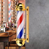 Maxbell Barber Pole LED Light Hairdressing Rotating LED Sign for Barber Shop Outdoor