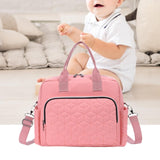 Maxbell Diaper Bag Tote Stylish Baby Diaper Bag for Snacks Travel Outdoor Activities pink