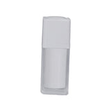 Lotion Container Clear Airless Pump Bottle for Toiletries Liquid Foundations 15ml