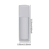 Lotion Container Clear Airless Pump Bottle for Toiletries Liquid Foundations 30ml