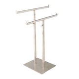 Maxbell Purse Display Stand with Adjustable Height Handbag Display Stand for Display double T