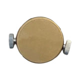 Maxbell Stainless Steel Eyebrow Stencil Compact Makeup Tool for Practice Gift Travel gold