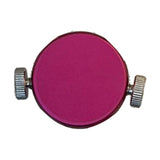 Maxbell Stainless Steel Eyebrow Stencil Compact Makeup Tool for Practice Gift Travel rose