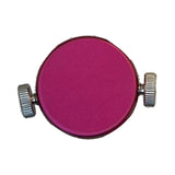 Maxbell Stainless Steel Eyebrow Stencil Compact Makeup Tool for Practice Gift Travel rose