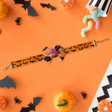 Dog Collar Cats Scarf for Photo Props Birthday Theme Pets Birthday Gift M Orange Bat