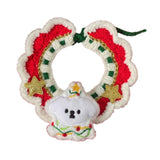 Maxbell Cat Knitted Collar for Dogs Cats Kitten Necklace Scarf for Christmas Holiday S