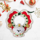 Maxbell Cat Knitted Collar for Dogs Cats Kitten Necklace Scarf for Christmas Holiday S