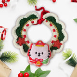 Maxbell Cat Knitted Collar Festive Decoration Dress up Soft for Dogs Cats Hand Woven cat S