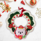 Maxbell Cat Knitted Collar Festive Decoration Dress up Soft for Dogs Cats Hand Woven Cats M