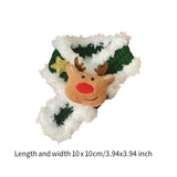 Maxbell Pet Winter Neck Warmer Dog Christmas Knitted Scarf for Small Dogs Puppy Cats Green S