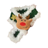 Maxbell Pet Winter Neck Warmer Dog Christmas Knitted Scarf for Small Dogs Puppy Cats Green M