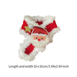Maxbell Pet Winter Neck Warmer Dog Christmas Knitted Scarf for Small Dogs Puppy Cats Red S