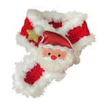 Maxbell Pet Winter Neck Warmer Dog Christmas Knitted Scarf for Small Dogs Puppy Cats Red M