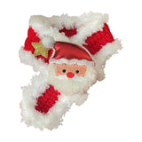 Maxbell Pet Winter Neck Warmer Dog Christmas Knitted Scarf for Small Dogs Puppy Cats Red M