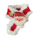 Maxbell Pet Winter Neck Warmer Dog Christmas Knitted Scarf for Small Dogs Puppy Cats Red M