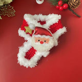 Maxbell Pet Winter Neck Warmer Dog Christmas Knitted Scarf for Small Dogs Puppy Cats Red M