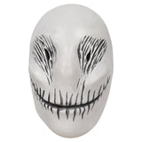 Skellington Costume Mask Realistic Latex Mask for Halloween Carnival Cosplay