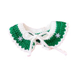 Pet Christmas Costume Xmas Pet Clothes for New Year Party Supplies Cats Dogs S green