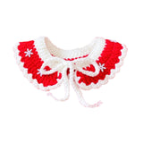 Pet Christmas Costume Xmas Pet Clothes for New Year Party Supplies Cats Dogs S red