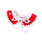 Pet Christmas Costume Xmas Pet Clothes for New Year Party Supplies Cats Dogs S red