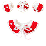 Pet Christmas Costume Xmas Pet Clothes for New Year Party Supplies Cats Dogs S red