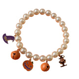 Maxbell Halloween Pets Collar Cat Charm Kitten Halloween Collar for Kitten Puppy Cats M Style A