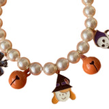Maxbell Halloween Pets Collar Cat Charm Kitten Halloween Collar for Kitten Puppy Cats M Style B