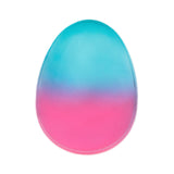 Maxbell Egg Round Shape Comb Portable Massage Detangling Brush for Salon Home Travel Colorful