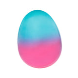Maxbell Egg Round Shape Comb Portable Massage Detangling Brush for Salon Home Travel Colorful