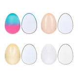 Maxbell Egg Round Shape Comb Portable Massage Detangling Brush for Salon Home Travel Colorful