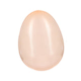 Maxbell Egg Round Shape Comb Portable Massage Detangling Brush for Salon Home Travel Rose Pink