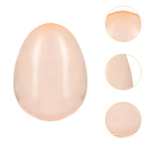 Maxbell Egg Round Shape Comb Portable Massage Detangling Brush for Salon Home Travel Rose Pink