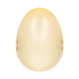 Maxbell Egg Round Shape Comb Portable Massage Detangling Brush for Salon Home Travel Gold