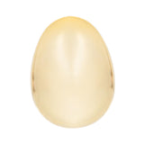 Maxbell Egg Round Shape Comb Portable Massage Detangling Brush for Salon Home Travel Gold