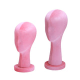 Maxbell Female Hairpieces Manikin Versatile Long Neck Model Props for Makeups Headband Hat Short Neck