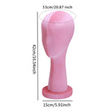 Maxbell Female Hairpieces Manikin Versatile Long Neck Model Props for Makeups Headband Hat Long Neck