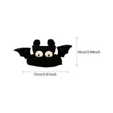 Maxbell Halloween Pet Costume Handmade Crochet Cat Decoration Cat Costume for Kitten M Bat hat