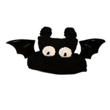 Maxbell Halloween Pet Costume Handmade Crochet Cat Decoration Cat Costume for Kitten M Bat hat