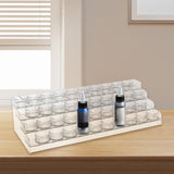 Maxbell Clear Paint Organizer Multifunctional Paint Organizer for Desk Home Beginner Clear