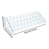 Maxbell Clear Paint Organizer Multifunctional Paint Organizer for Desk Home Beginner Clear