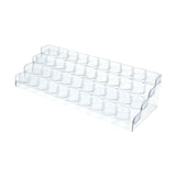 Maxbell Clear Paint Organizer Multifunctional Paint Organizer for Desk Home Beginner Clear