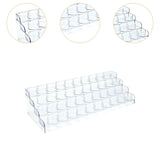 Maxbell Clear Paint Organizer Multifunctional Paint Organizer for Desk Home Beginner Clear