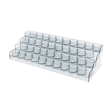 Maxbell Clear Paint Organizer Multifunctional Paint Organizer for Desk Home Beginner Grey