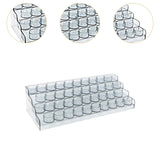 Maxbell Clear Paint Organizer Multifunctional Paint Organizer for Desk Home Beginner Grey