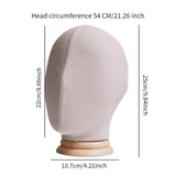 Maxbell Mannequin Head Portable Sturdy Wig Holder for Wig Making Barbershop Markets