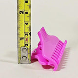 Maxbell 30 Pieces Clips Hairdresser Salon Styling Tools Hair Curler Claw Clamps Pink L