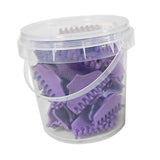 Maxbell 30 Pieces Clips Hairdresser Salon Styling Tools Hair Curler Claw Clamps M Violet