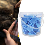 Maxbell 30 Pieces Clips Hairdresser Salon Styling Tools Hair Curler Claw Clamps S Blue